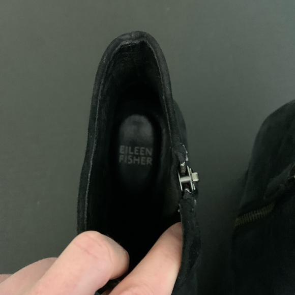 Eileen Fisher Suede Ankle booties 8.5 - Picture 5 of 6
